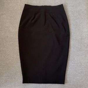 ASOS Petite High Waisted Pencil Skirt Black Sz 00